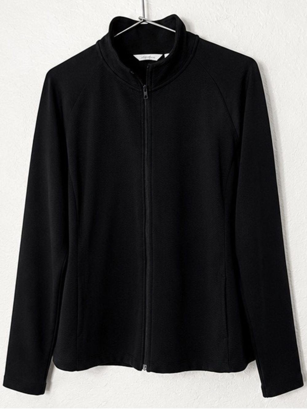 Lady Hagen Black Full-Zip Lightweight Jacket